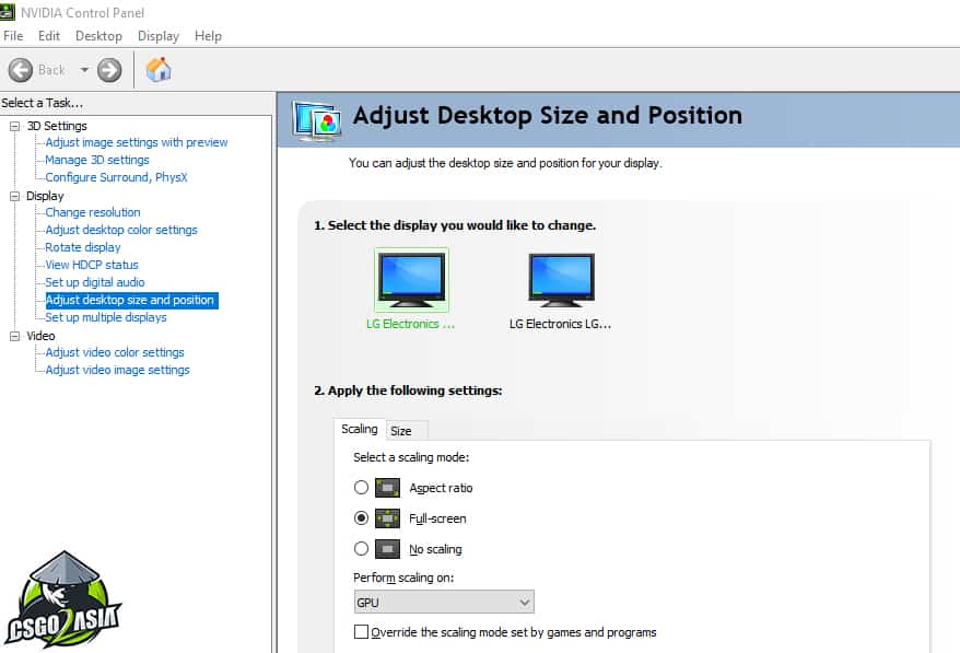 How to play CS:GO in 4:3 Stretched Resolution for NVIDIA - CSGO2ASIA